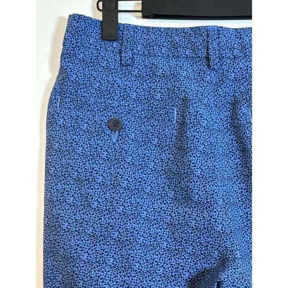 JACK NICKLAUS Golf Shorts Men's Printed Size 30 Flat Front Blue Pockets Comfort - Picture 5 of 9